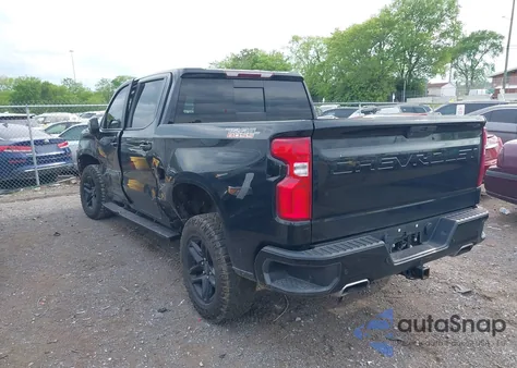 2021 Chevrolet Silverado 1500 4Wd Short Bed Lt Trail Boss z USA, uszkodzony, nr VIN 1GCPYFED5MZ192636